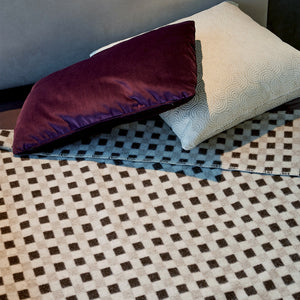 Blanket SMALL LANAITALIANA - 100% Pure New Merino wool - CHECK 3 COLORS- Undyed