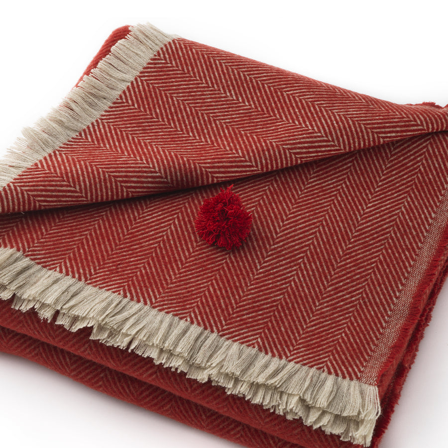 Plaid Love - 100% Lana Vergine Merino