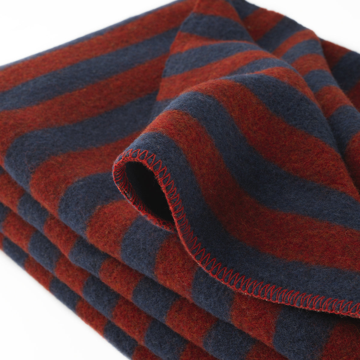 Throw for sofa smart working 100% Pure New Merino Wool Stripes