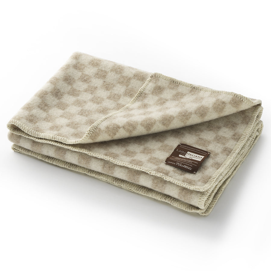 copertina lettino 100 % lana italiana