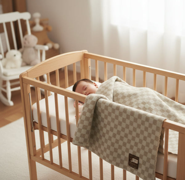 copertina lettino 100 % lana italiana