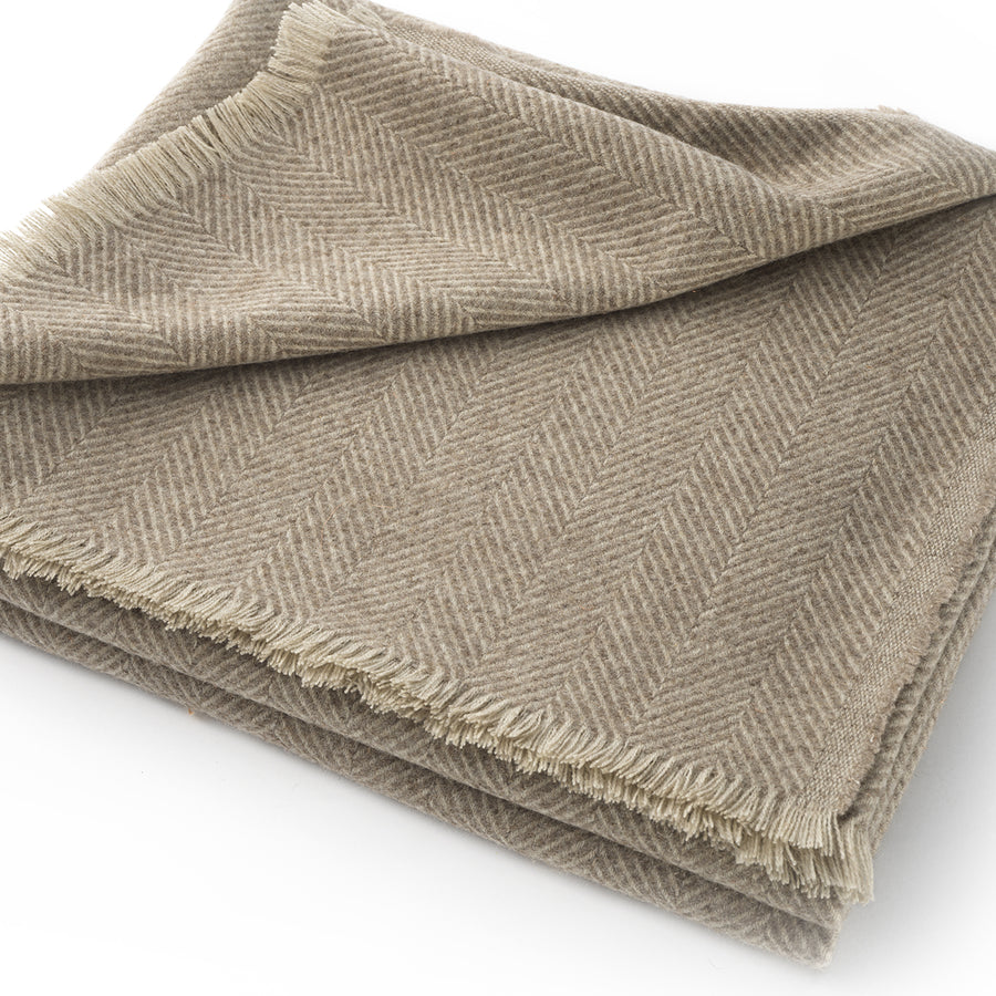 Plaid NATURALE - Lana Vergine Merino + rame